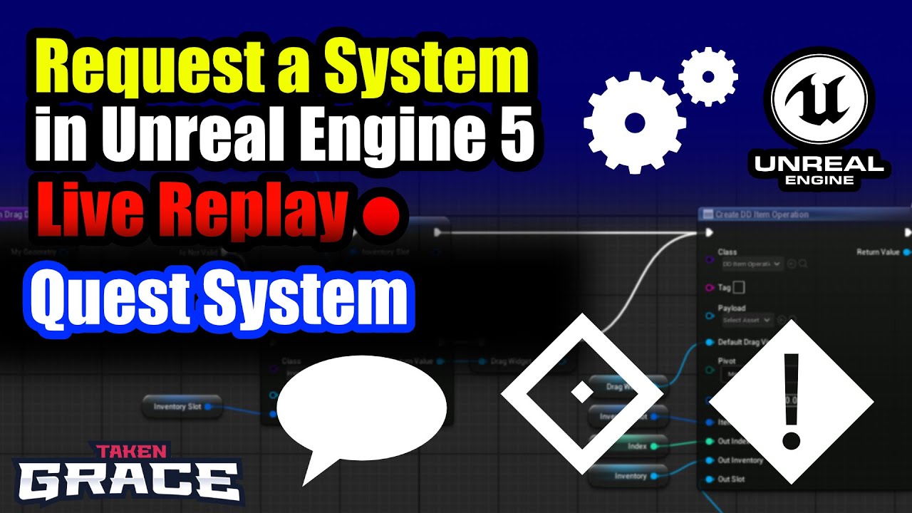 Quest System | Watch Me Build it Live in Unreal Engine 5