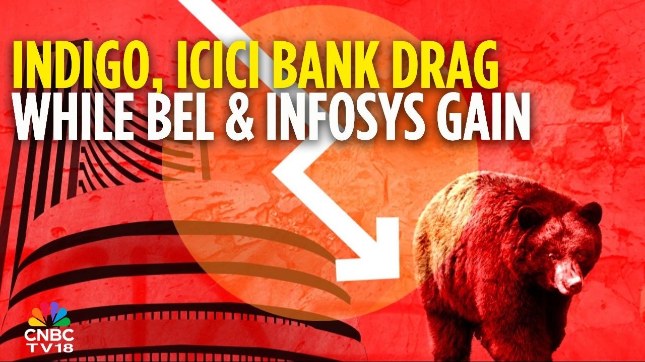 Indices Open Lower Amid Weak Global Cues; Sensex Down 496 Points At 79,519; Nifty At 24,616