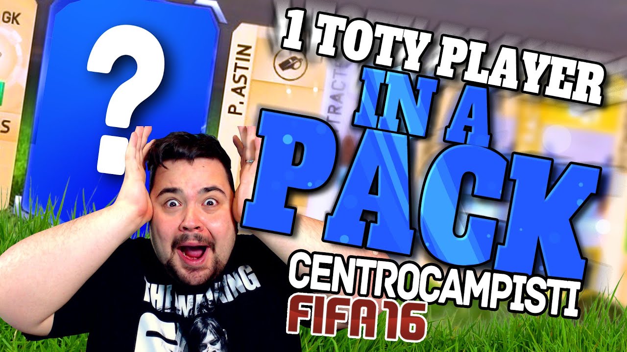 FIFA 16 - 1 TOTY PLAYER IN A PACK!!!
