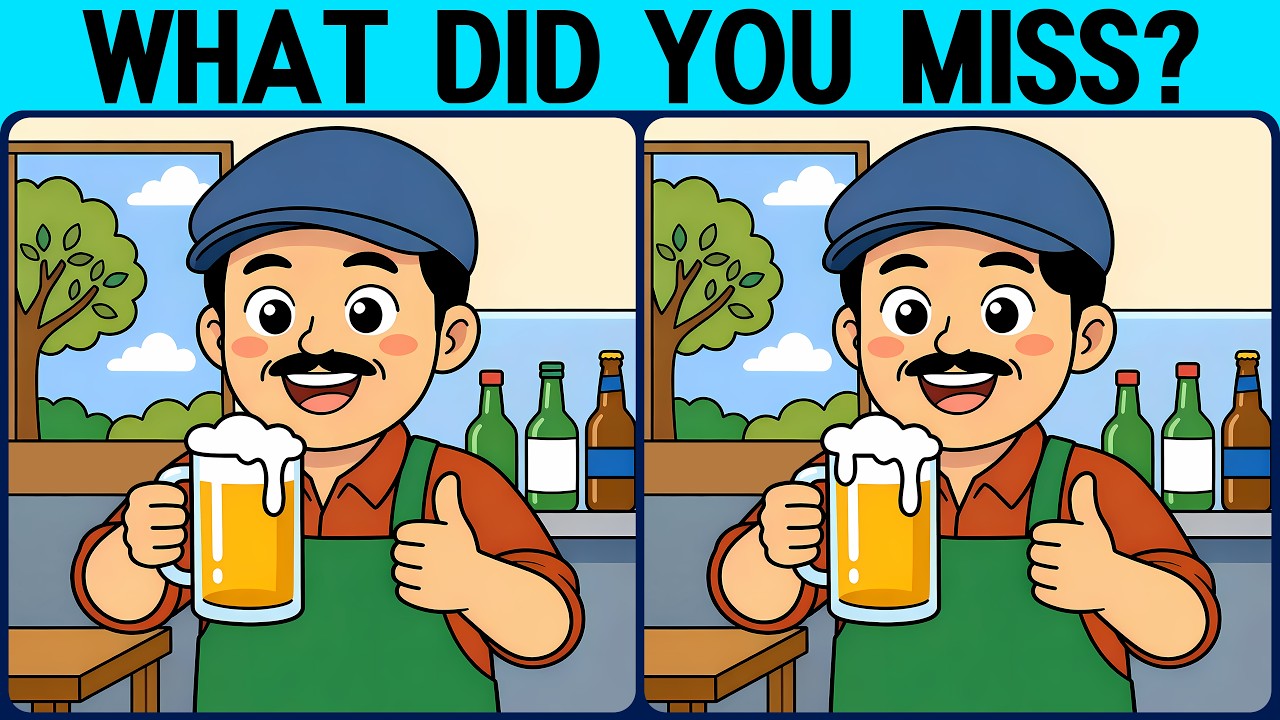 [Spot the Difference Brain Training] Use your sharp eyes and smart brain to solve this puzzle!