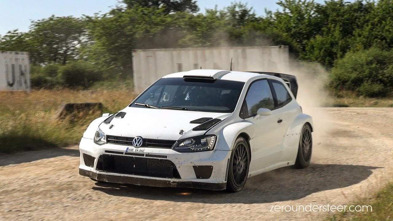 Jari-Matti Latvala | VW Polo R WRC | Tests Germany Panzerplatte 2013 [HD]