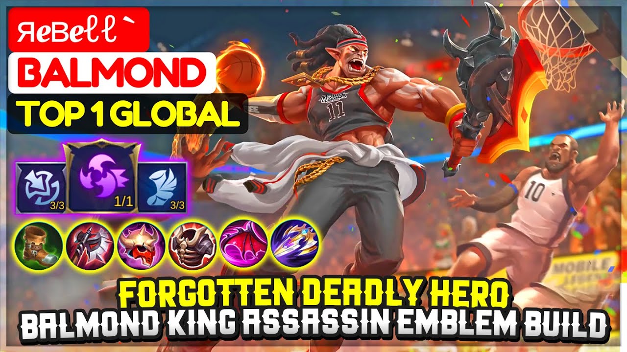 Forgotten Deadly Hero, Balmond King Assassin Emblem Build [ Top 1 Global Balmond ] яeвeℓℓ` - MLBB