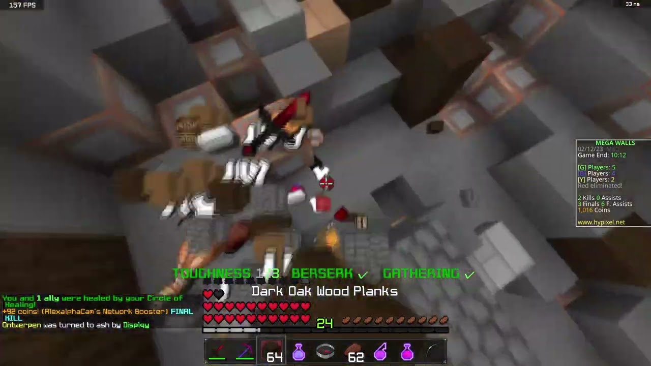 Zombie Phoenix Combo is Unstoppable. | Mega Walls