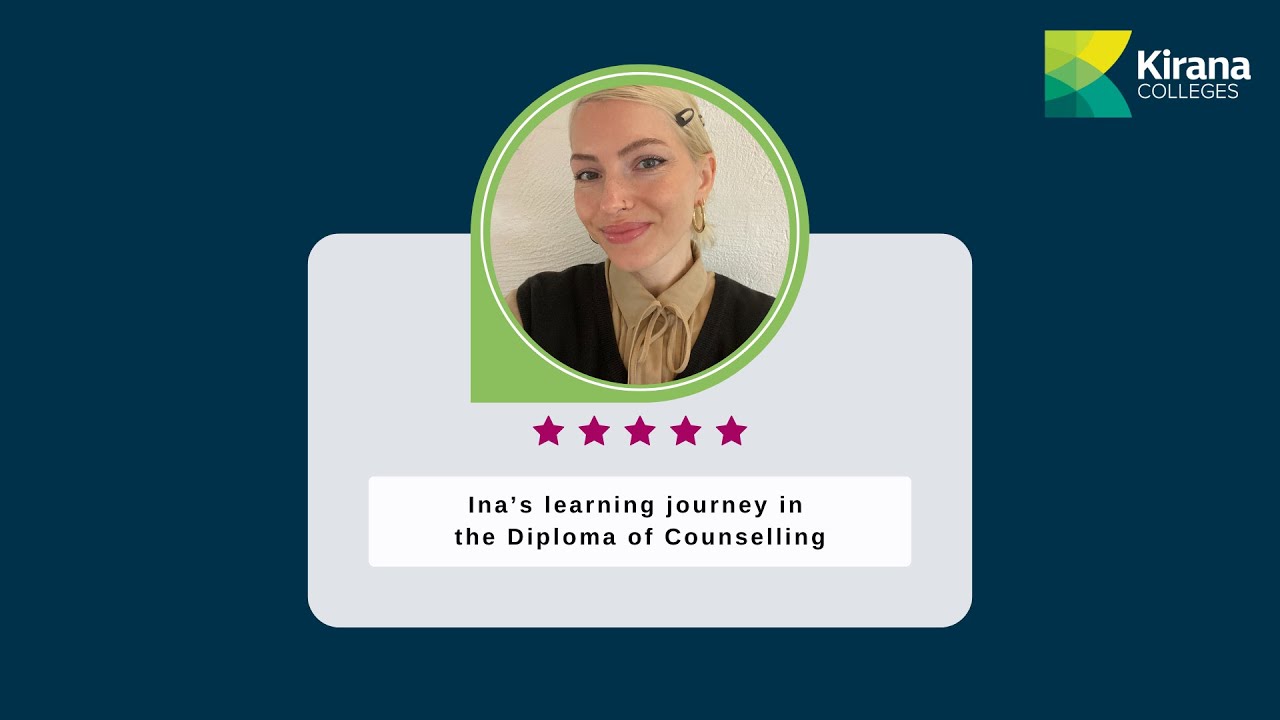 Ina’s Journey: How studying counselling at Kirana changed her life