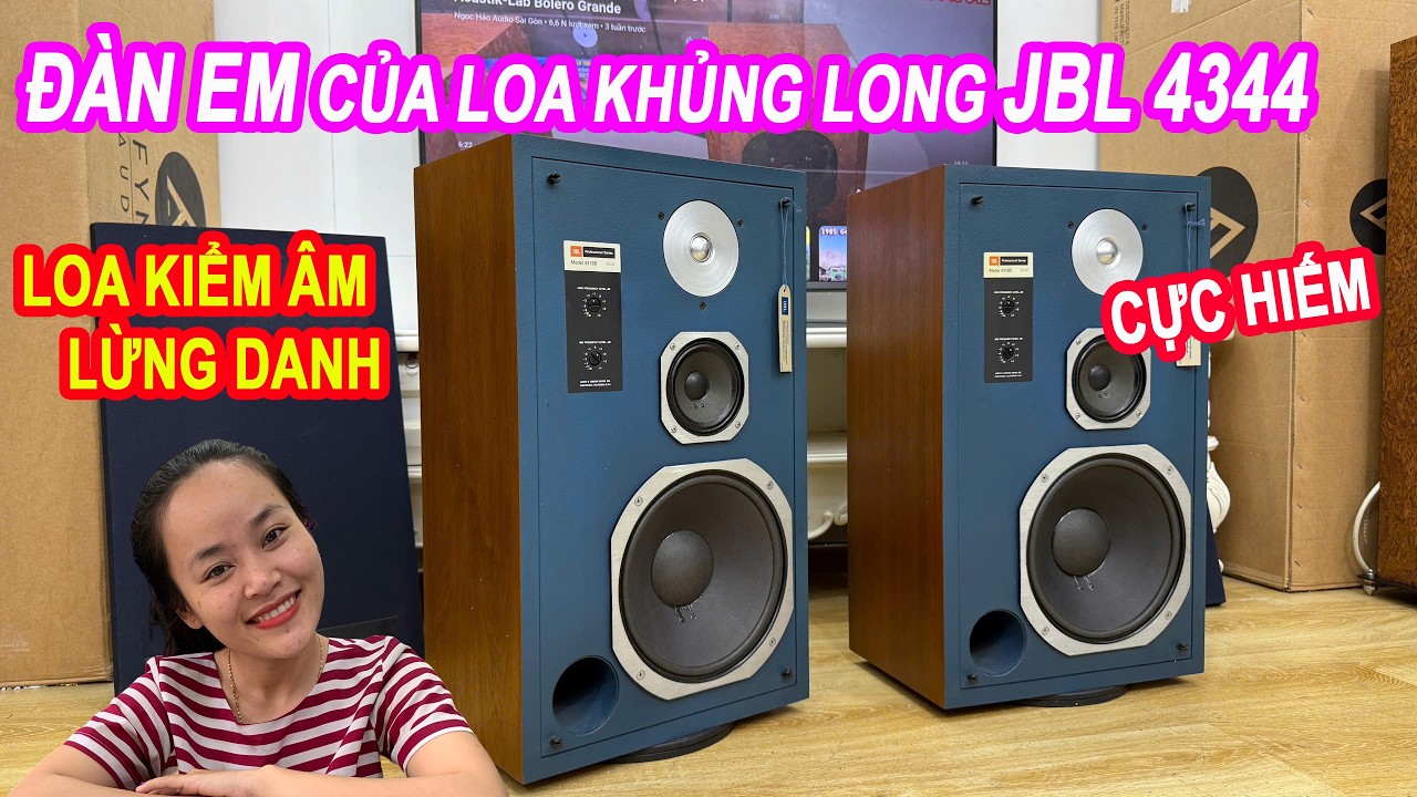 LOA KIỂM ÂM CỰC HIẾM của JBL thuộc Seri ĐẦU BẢNG nhưng có giá RẤT DỄ CHỊU JBL 4313B ĐẲNG CẤP THỰC SỰ