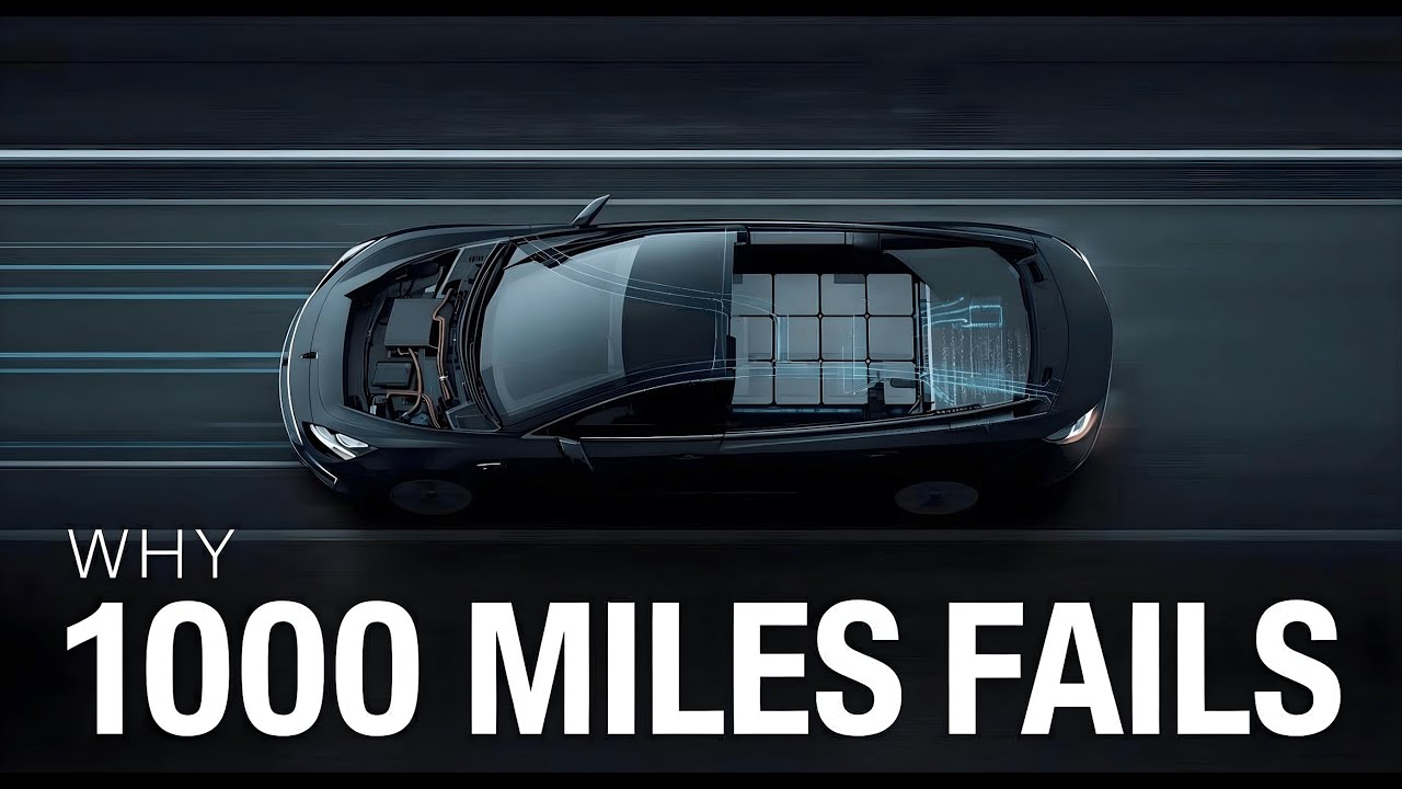 Why No One Can Build a 1000 Mile Range Electric Car?