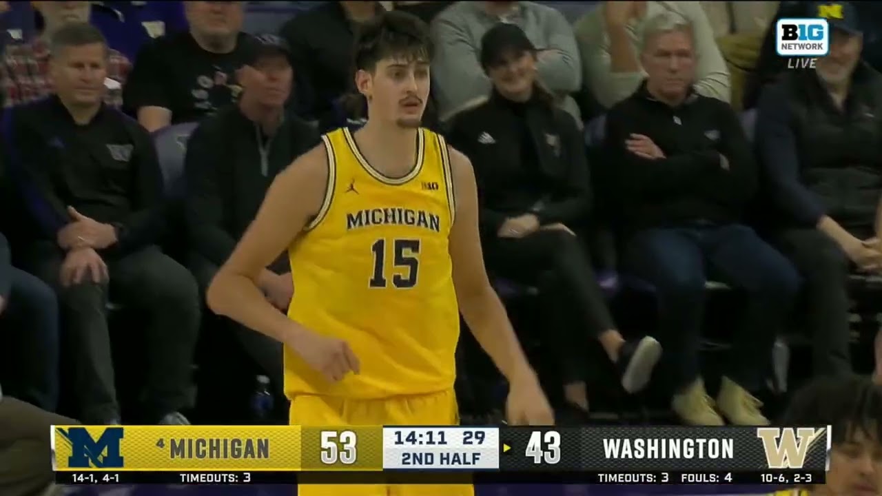 Men's Basketball Highlights at Washington (Jan. 14)