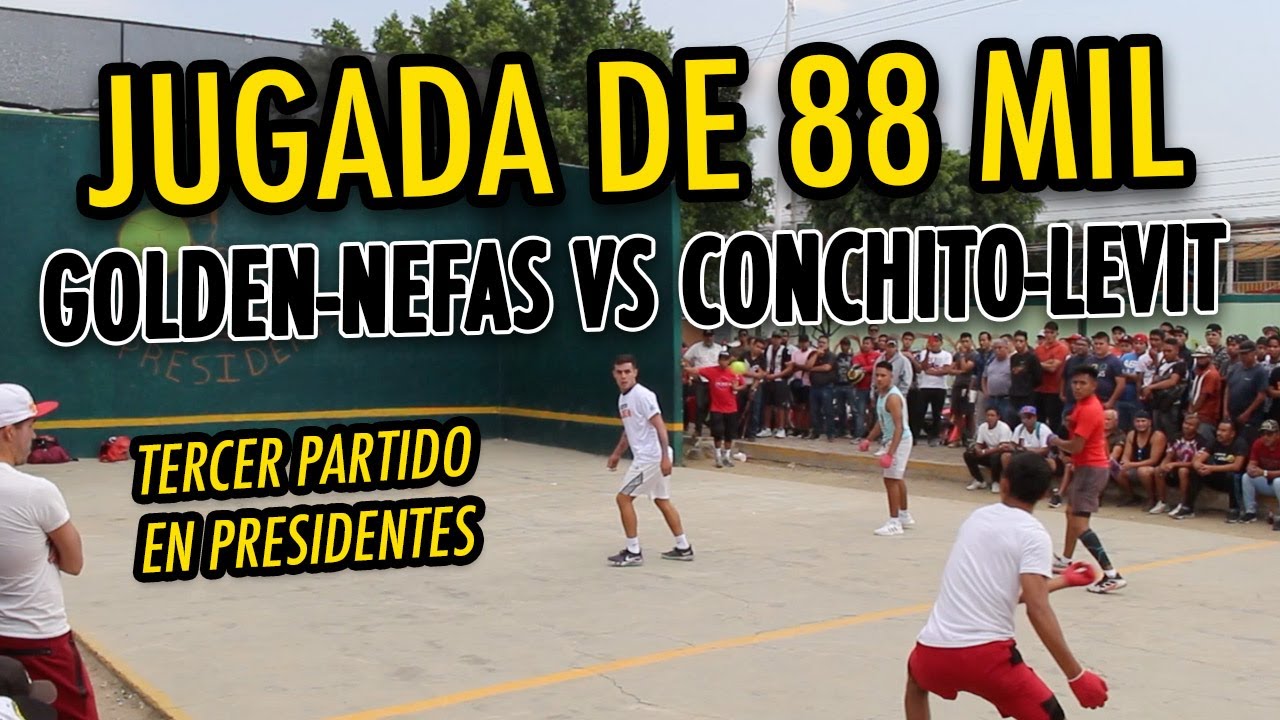JUGADA DE REVANCHA DE 88 MIL PESOS //Golden Boy-Nefas VS Conchito-Levit//TERCER PARTDIO/Presidentes