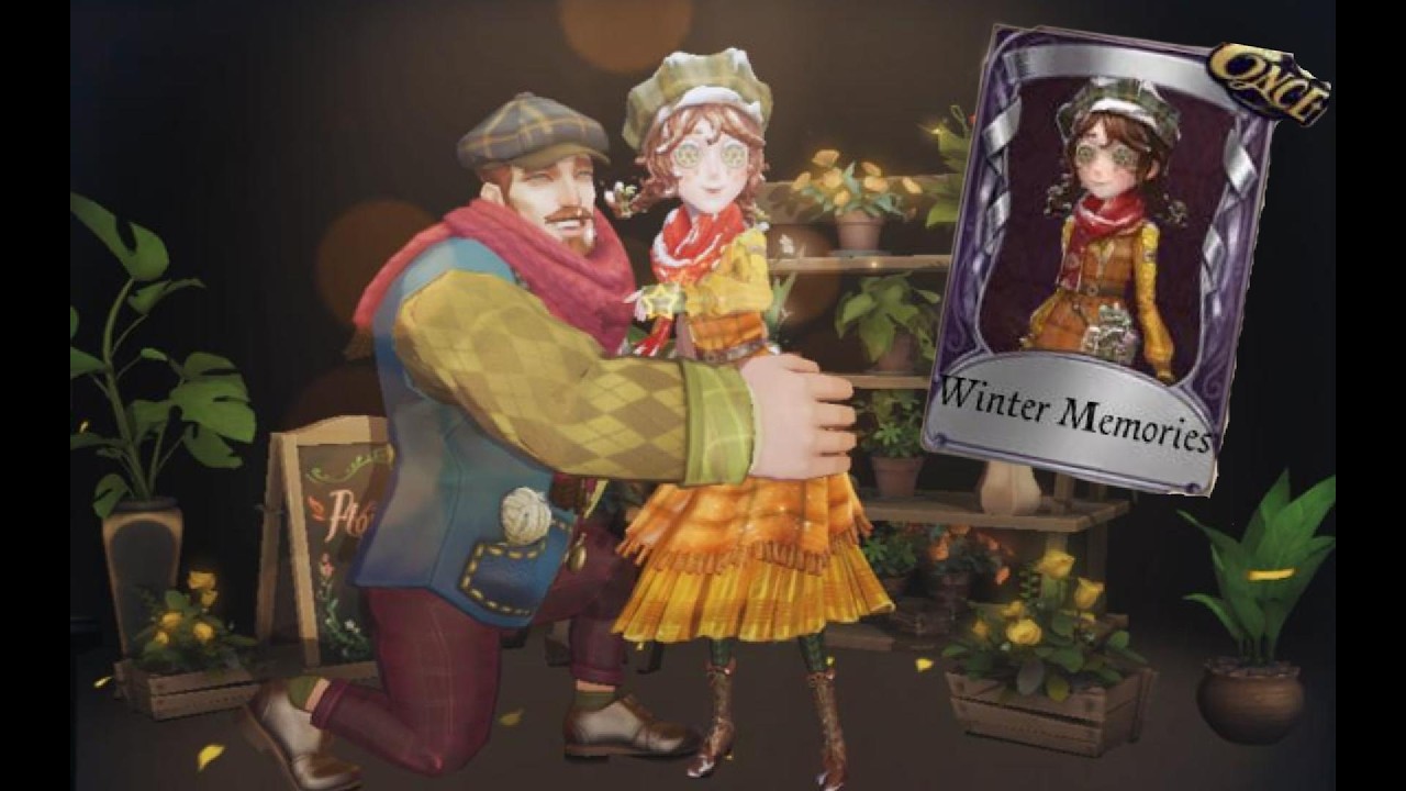 𖣯 ,, 🍧𝅄 ︵ Identity V / Winter Memories - Maybe this is my favorite gardener skin!