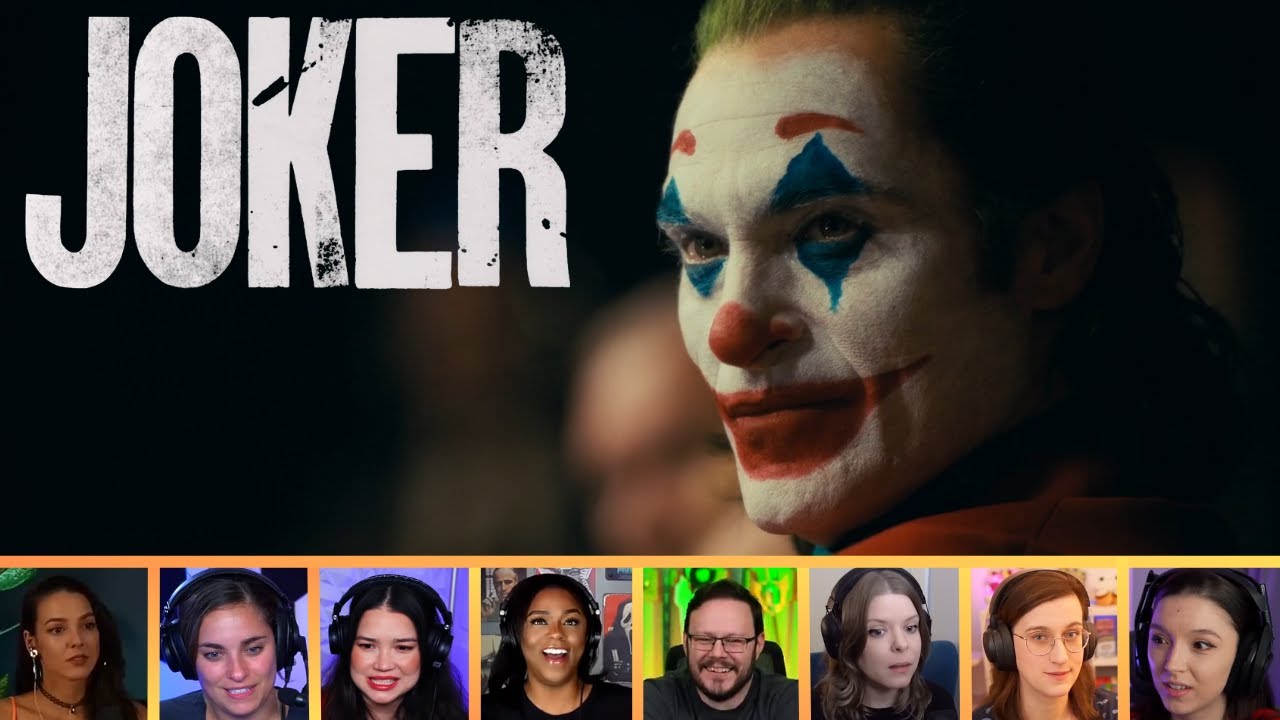 Reactors Reacting to JOKER AND MURRAY LIVE ON TELEVISION | Joker (2019)