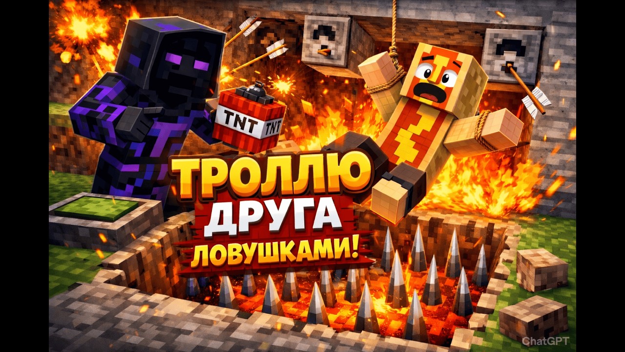 Майнкрафт, Но Я ПРАНКУЮ ДРУГА