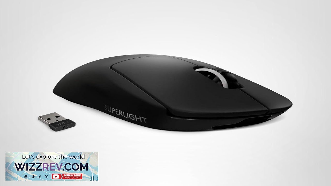 Logitech G PRO X Superlight Wireless Gaming Mouse Ultra Lightweight Hero 25K Sensor
