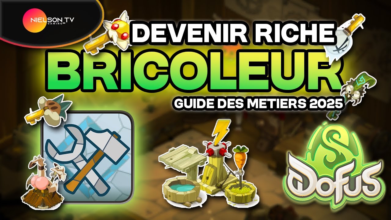 DOFUS  - Métier de Bricoleur - Devenir Riche avec les Objets d'Élevage et les Clés [Guide 2025]