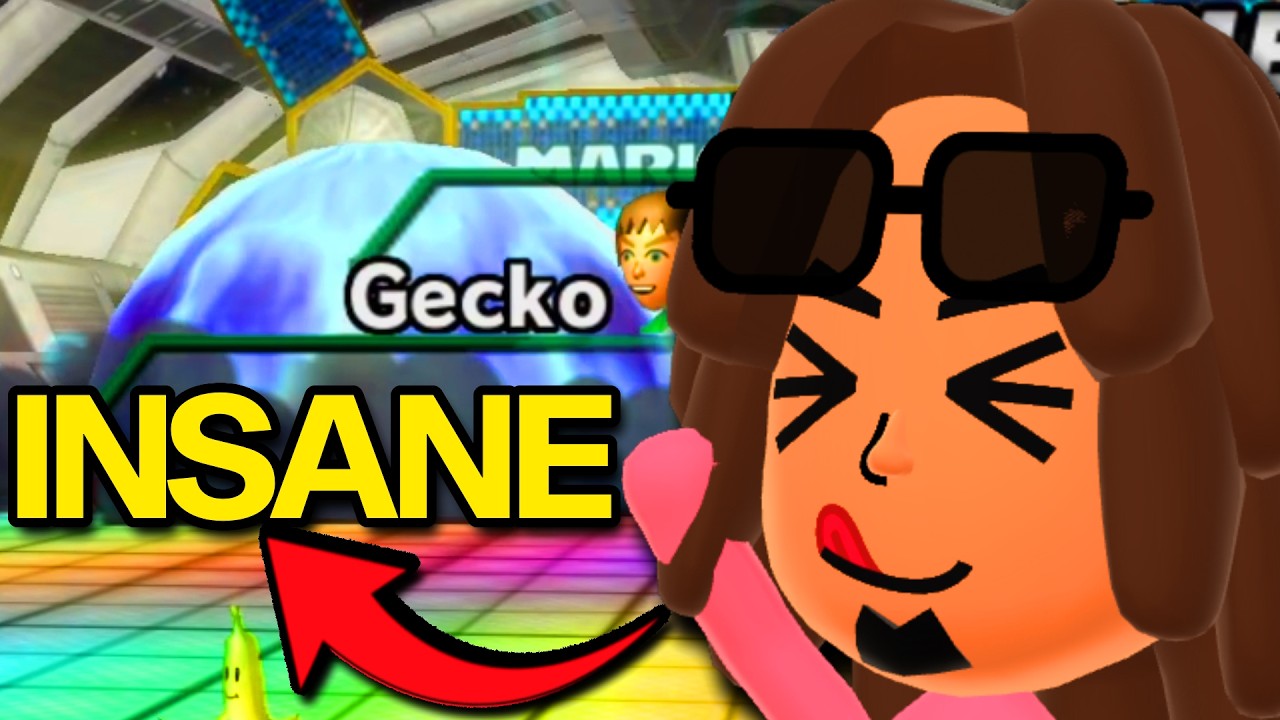 This Is What Happens When You LOCK IN in Mario Kart Wii