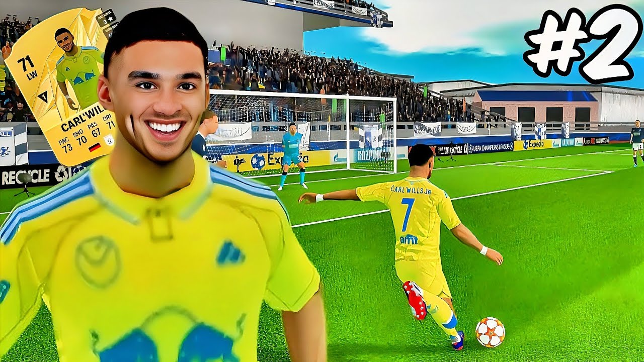My first ever goal!!😱🔥FTS 25 My Player career mode Ep. 2