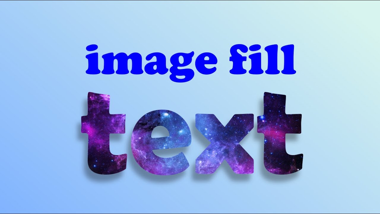 Inkscape Tutorial: Image Fill Text