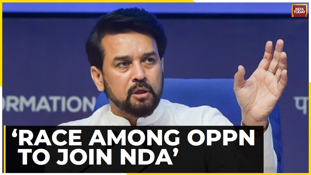 After NCP Split Over Joining NDA, Union Minister Anurag Thakur Calls It 'Only The Beginning'