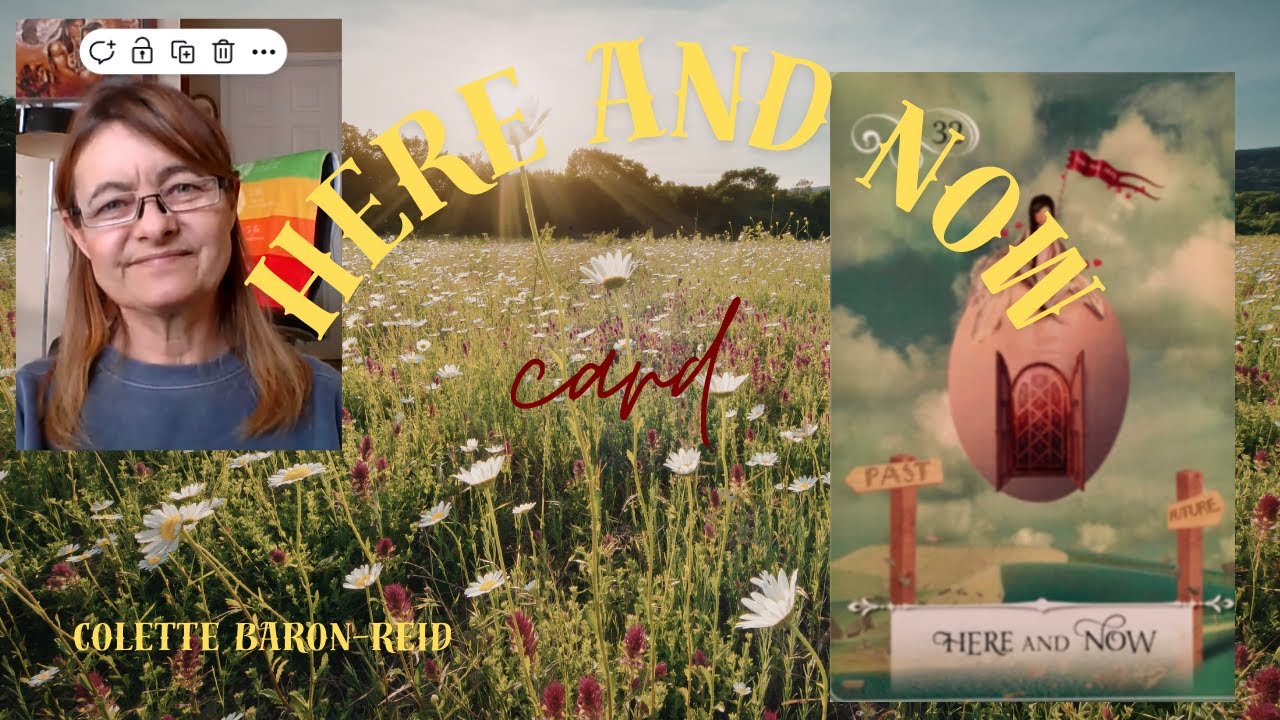 The Here and Now Oracle Card: Stop Worrying & Unlock Miracles NOW
