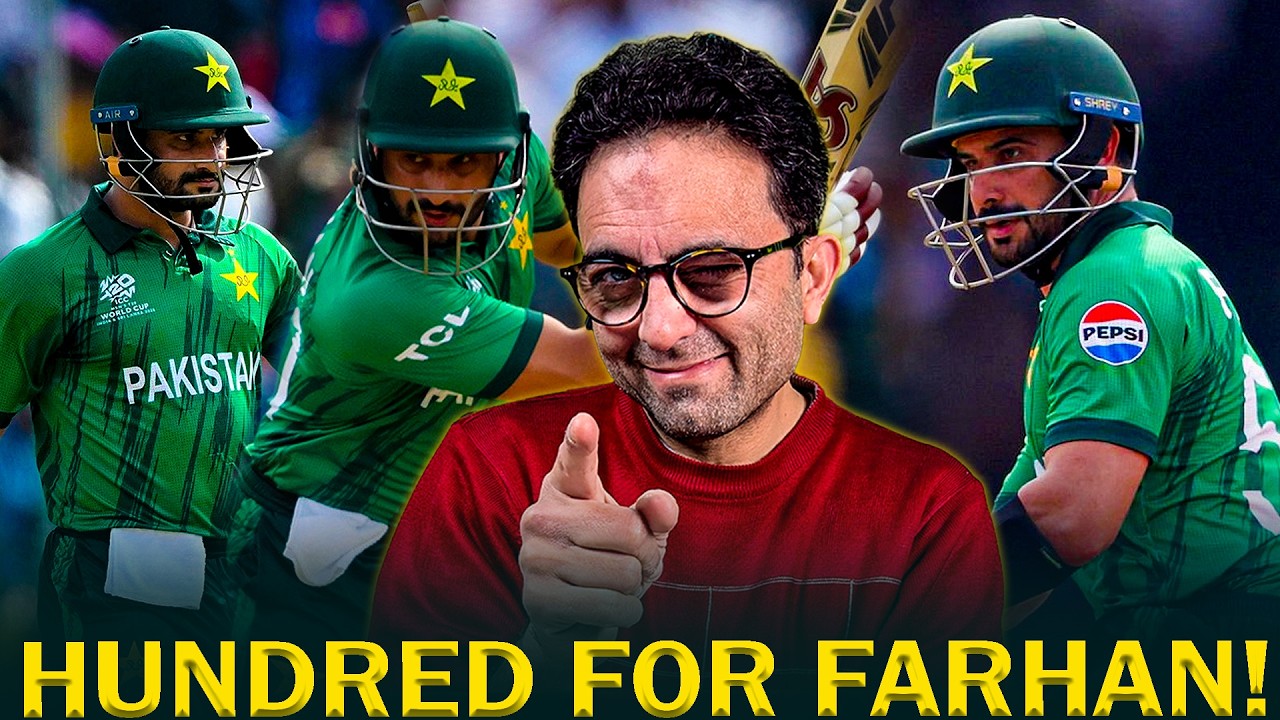 Maiden International Hundred for Sahibzada Farhan against Namibia in T20 World Cup 2026!