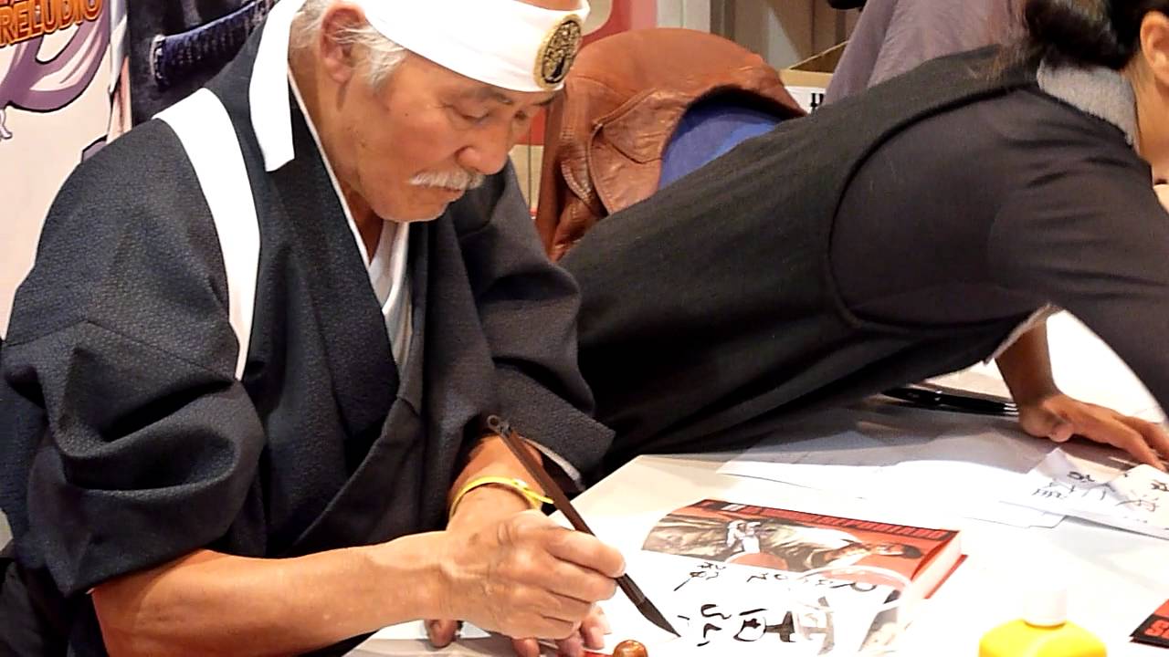 ComicFiccioTV: Firma del mestre HIROSHI HIRATA, Saló del Manga 2011 (L'Hospitalet de Llobregat)