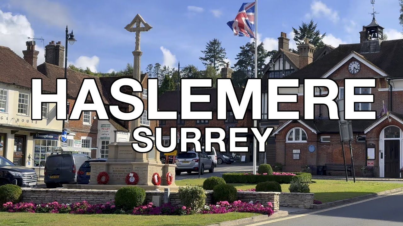 Haslemere Town Centre, Surrey, UK, England 🇬🇧 4K HDR