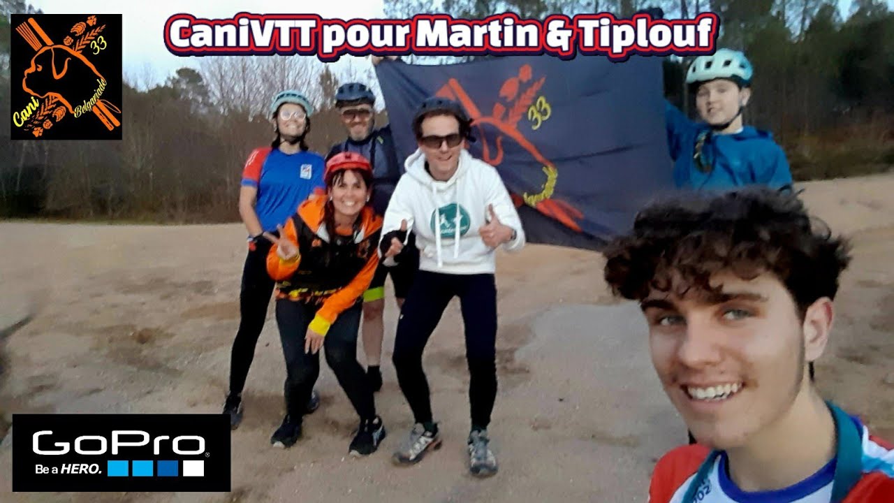 CaniVTT pour Martin et Tiplouf