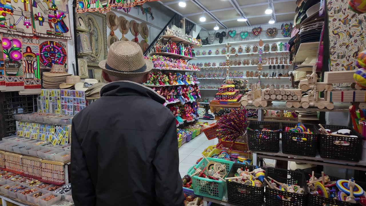 El mercado de artesanías de La Ciudadela