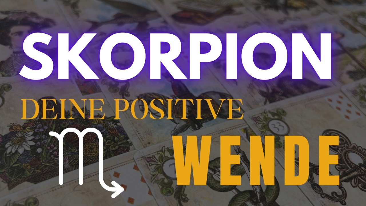 Skorpion: Dein ultimativer Erfolg steht fest (aber erst nach einem Cut) | Tarot Kartenlegen