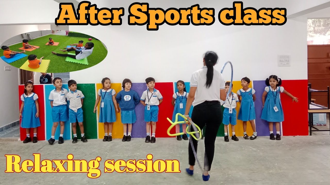 Preschool Kids Cool Down Exercises 🧒 | Fun Sports Activities with Coach | Kids Fitness Routine