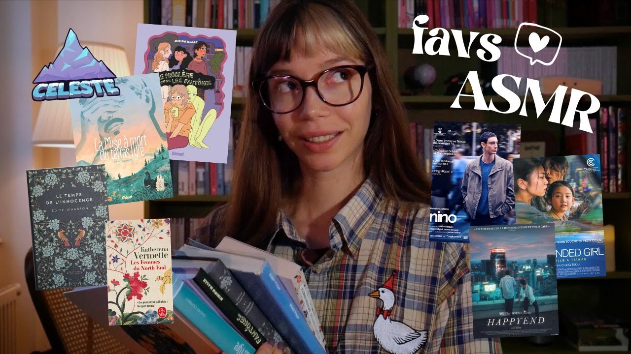 Mes favs d'automne en ASMR 📚🐿️