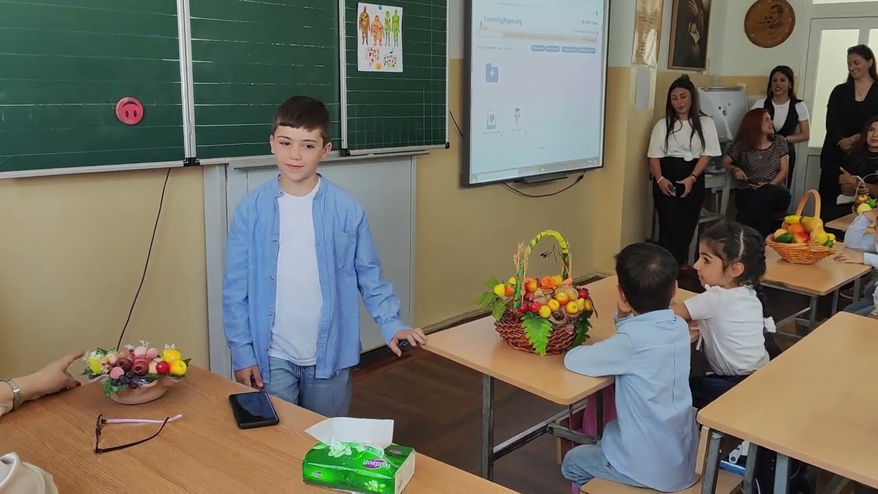 Անգլերենի բաց դաս🔤 20.05.2025 1ա դասարան📚Դ. Վարուժանի անվան թիվ 89 դպրոց