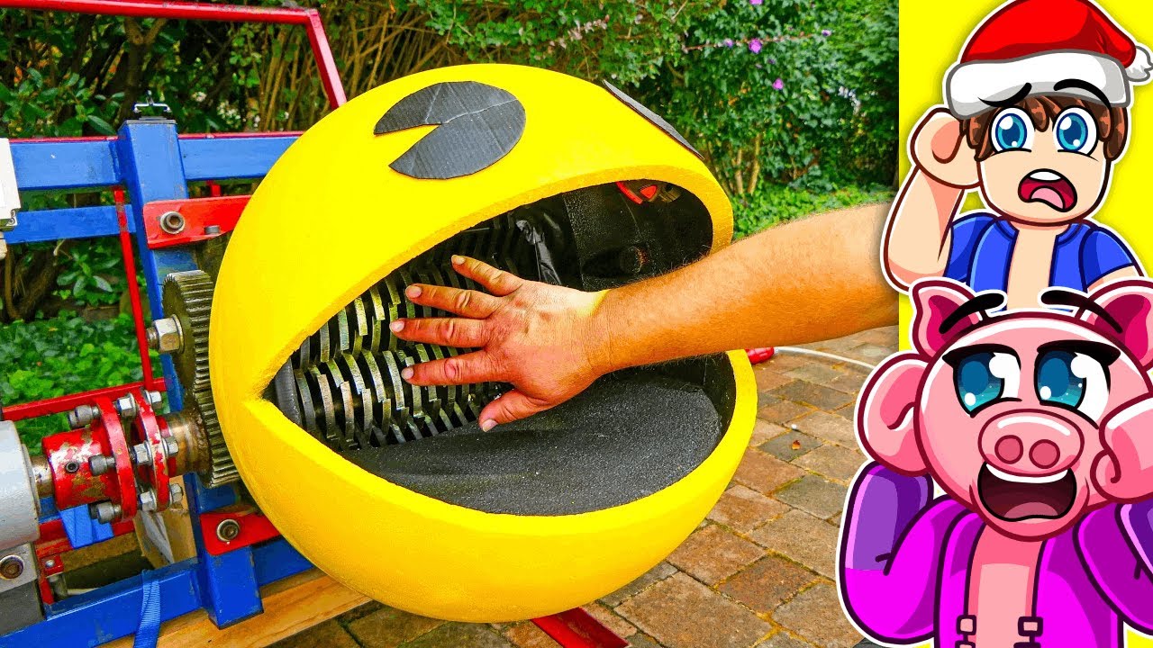 Zlý PACMAN SNÍ vše v REALITĚ!