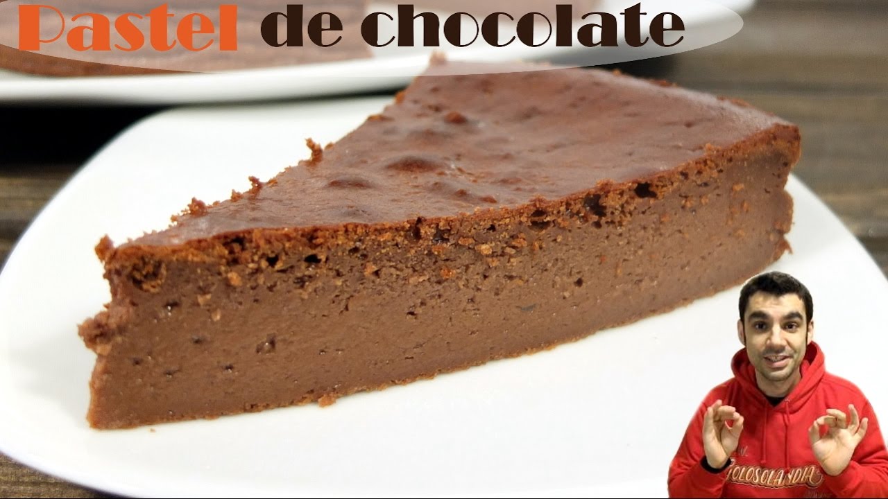 PASTEL de CHOCOLATE y QUESO 😍🍫😋, Tarta o torta semi fría deliciosa. Receta # 251