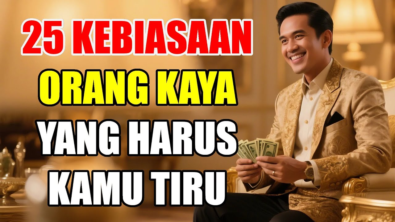 25 Kebiasaan Orang Kaya yang Harus Kamu Tiru untuk Jadi Lebih Kaya