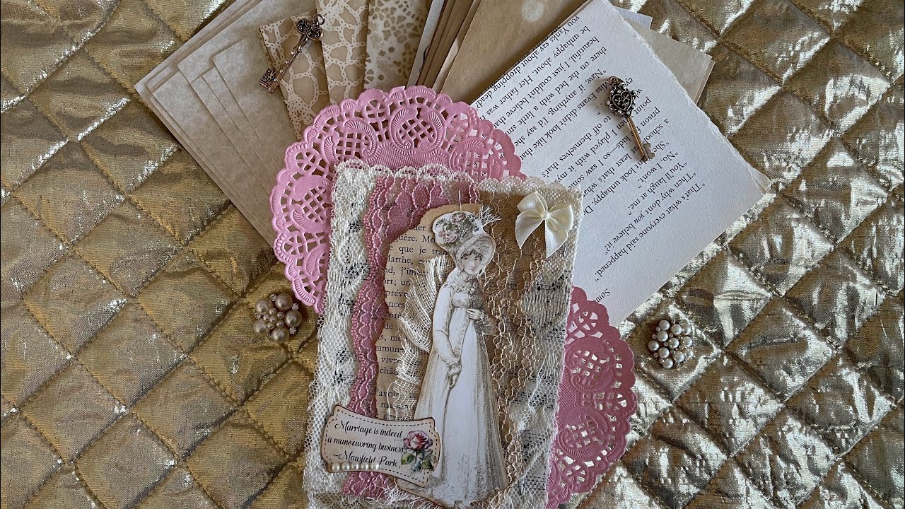 #stackyourstash  Building up stash basics for our journals. Journal cards & pocket!  #craftwithme