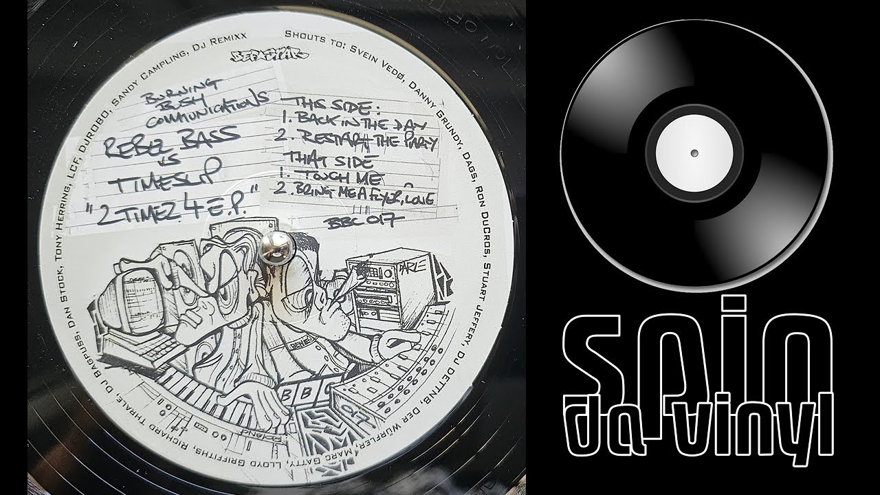 Rebel Bass - Back In The Day | OldSkool Rave | SpinDaVinyl