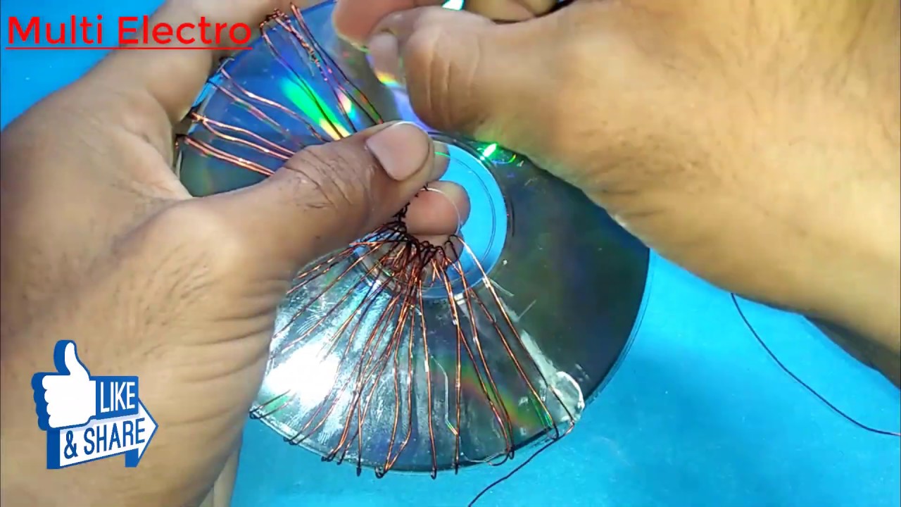 free energy how to make a solar panel from cd diy at home