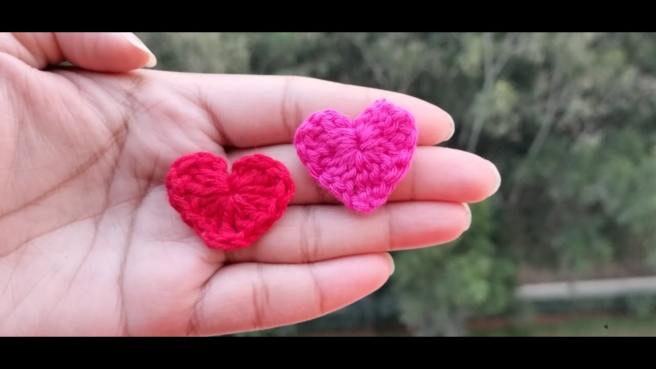 How to Crochet a Heart in just 5 MINUTES | Valentine day special #easy #crochet