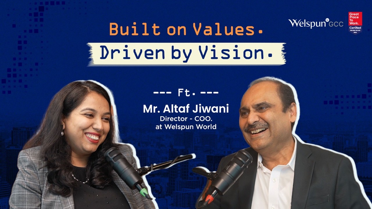 Leading Through Change: Mr. Altaf Jiwani on AI, Innovation & Welspun’s Next Chapter