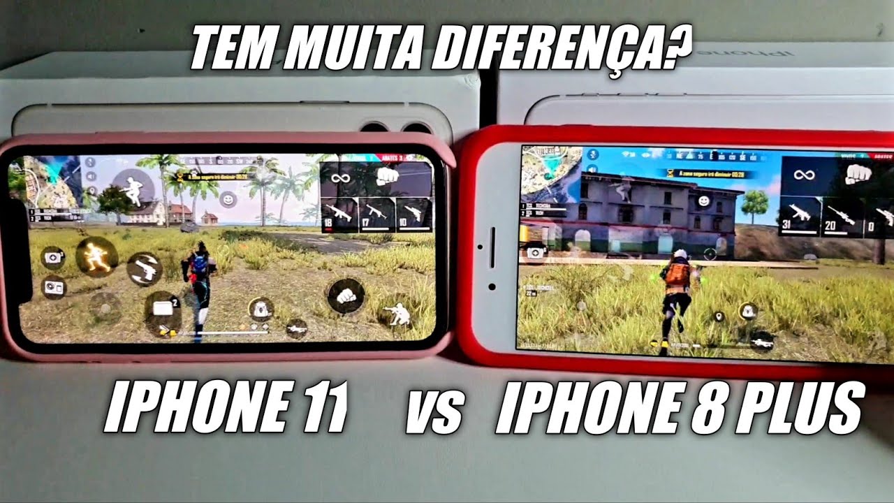 IPHONE 11 VS IPHONE 8 PLUS TEM MUITA DIFERENÇA?