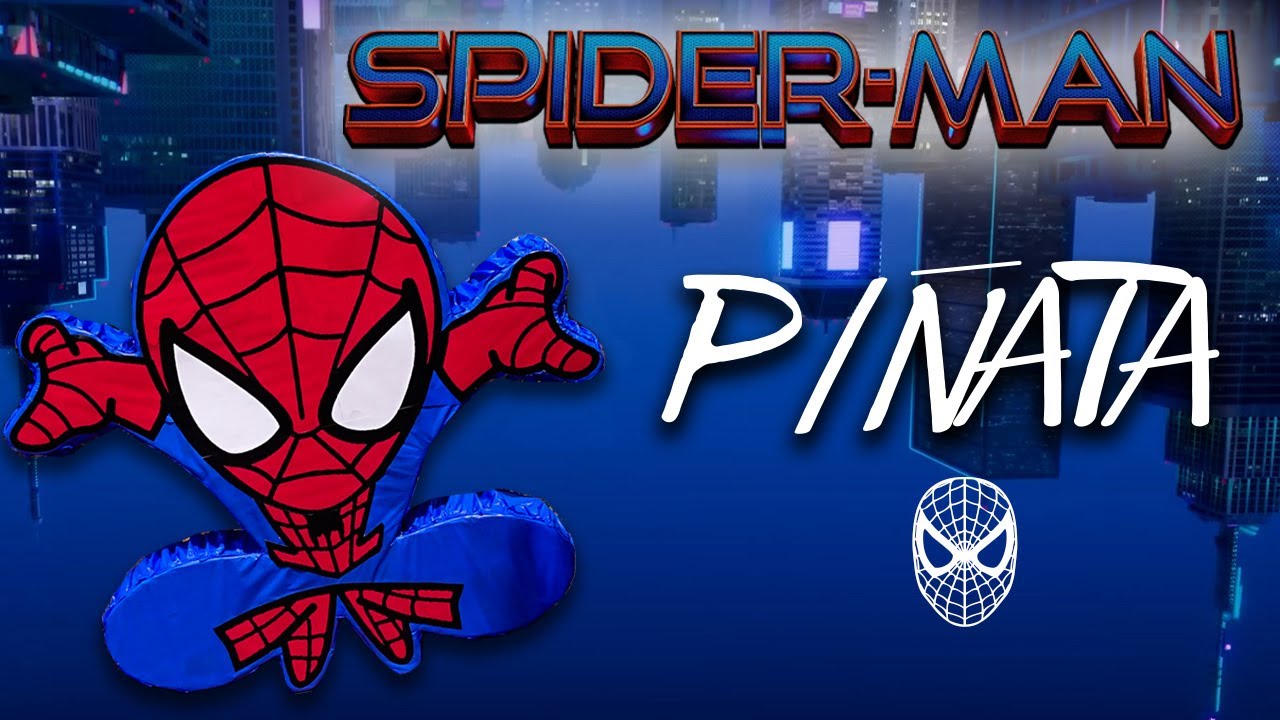 CÓMO HACER UNA PIÑATA DE SPIDER-MAN | DIY SPIDER-MAN PIÑATA
