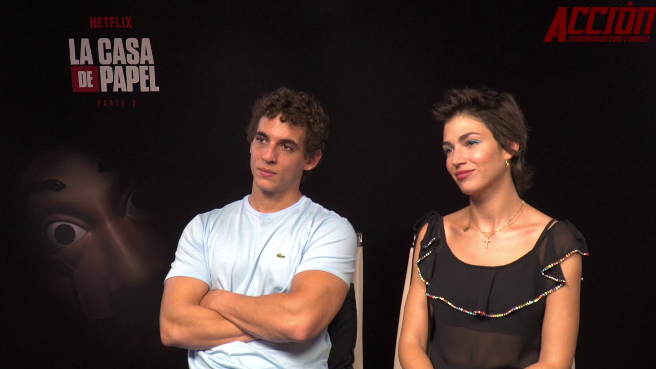 Entrevista Miguel Herrán y Úrsula Corberó nos hablan de  La casa de papel