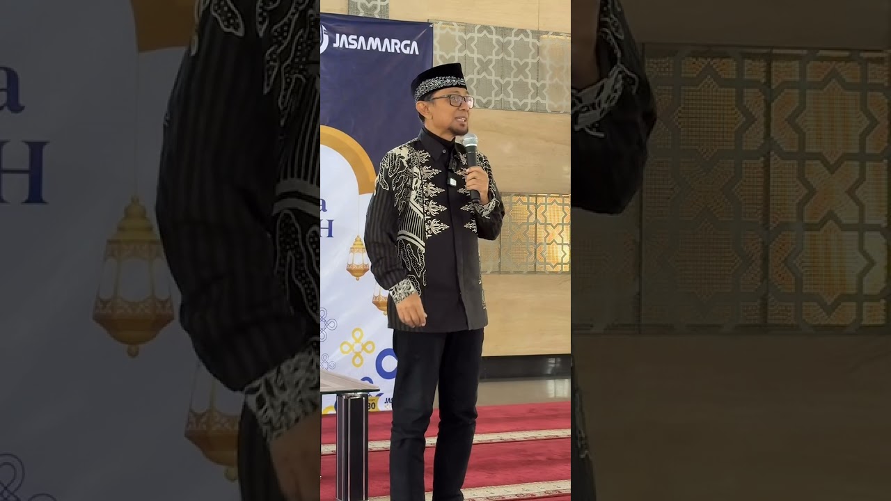 Lucu nya USTAZ DR WIJAYANTO di Masjid JASAMARGA