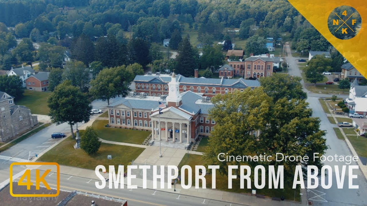 Smethport: A Tour From Above | Mckean County, Pennsylvania | DJI Drone Cinematic Short Film