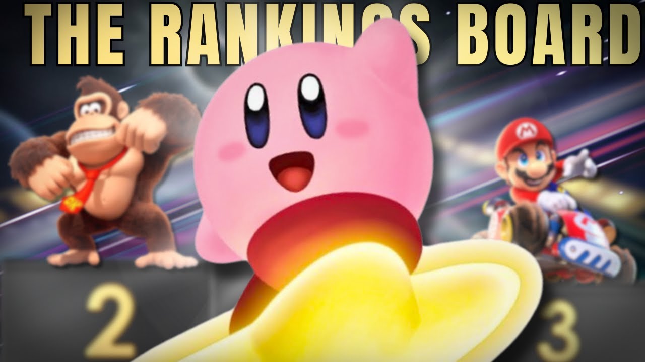 Is Kirby Air Riders the BEST Switch 2 Game? | The Rankings Board #1