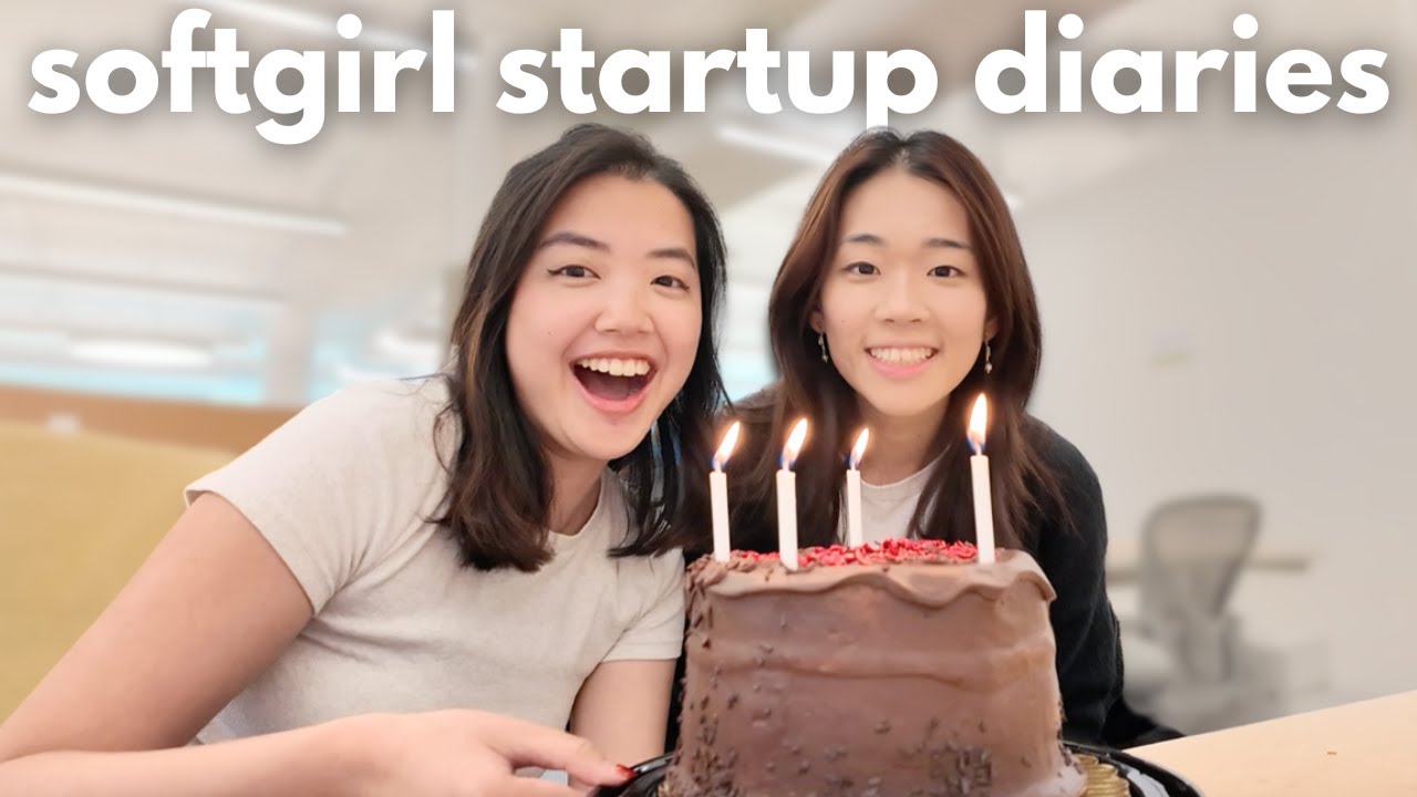 my co-founder & i are both full time!! | softgirl startup diaries