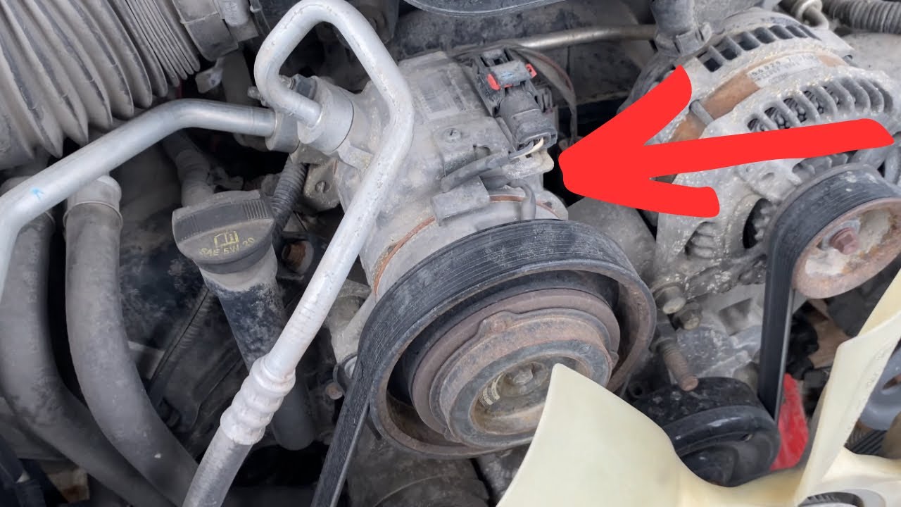 A/C Compressor Dodge Dakota 3.7L 2005-2011 Location and Replacement