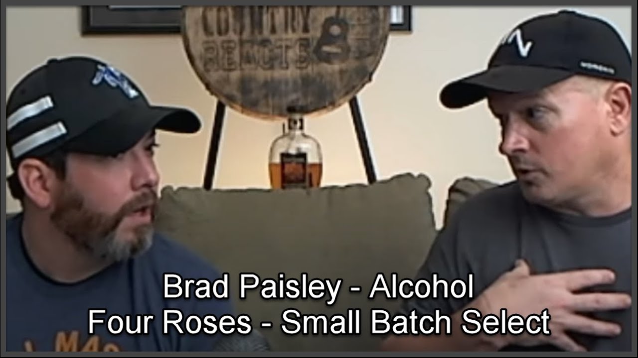 Brad Paisley - Alcohol  | Metal / Rock Fan Reaction with Four Roses Small Batch Bourbon