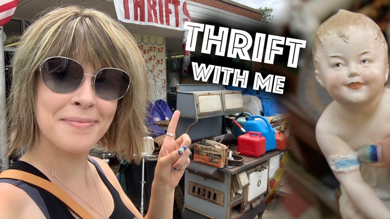Small Town THRIFT STORE was LOADED | Thrift with ME for Ebay | Reselling
