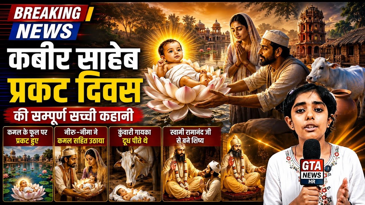 कबीर साहेब प्रकट दिवस की सम्पूर्ण सच्ची कहानी | लहरतारा तालाब में कमल के फूल पर कैसे प्रकट हुए?